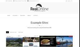 
							         Example Sites - RealOnline								  
							    