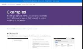 
							         Examples · Bootstrap								  
							    