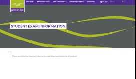 
							         Exams Information | Huddersfield New College								  
							    