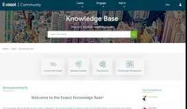 
							         Exasol on AWS - Solution Center - EXASOL User Portal								  
							    