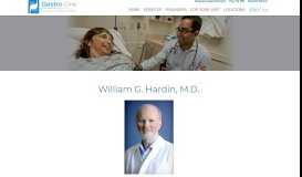 
							         Excellence in Digestive Health - William G. Hardin, M. - Gastro One								  
							    