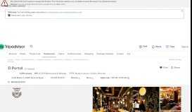 
							         Excellent menu - El Portal Taberna & Wines, Alicante ... - TripAdvisor								  
							    