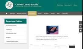 
							         Exceptional Children / EC Contact Directory - Caldwell County Schools								  
							    