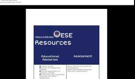 
							         Exceptional Student Education / ESE Resources - Clay County Schools								  
							    