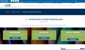 
							         Exceptional Student Services (ESS) - EBR Schools								  
							    