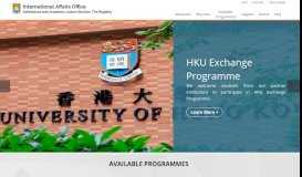 
							         Exchange - HKU International Affairs Office								  
							    