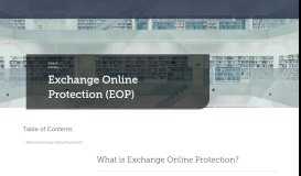 
							         Exchange Online Protection (EOP) | Barracuda Networks								  
							    