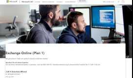 
							         Exchange Online - Sicheres E-Mail-Hosting für ... - Microsoft Office								  
							    
