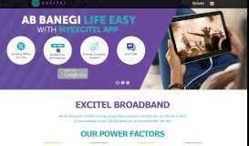 
							         Excitel | Ultra-Fast Speed Broadband Internet in Delhi ...								  
							    