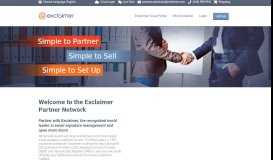 
							         Exclaimer Partner Network | Exclaimer								  
							    