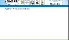 
							         Exclusive Merch Time Slots FAQ | Comic-Con International: San Diego								  
							    