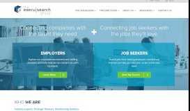 
							         Execu|Search: Temporary Staffing & Executive Recruitment Agency								  
							    