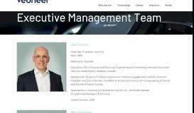 
							         Executive Management Team | Veoneer								  
							    