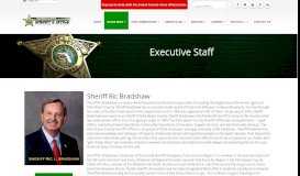 
							         Executive Staff - Palm Beach County Sheriff's Office								  
							    