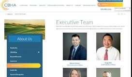
							         Executive Team - Columbia Basin Health Association								  
							    