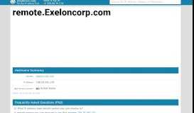 
							         Exeloncorp - NetScaler AAA								  
							    