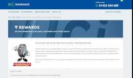 
							         Existing Customer Rewards - NCI Insurance								  
							    