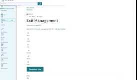 
							         Exit Management | Business Process Outsourcing (13K views) - Scribd								  
							    