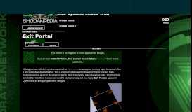 
							         Exit Portal | SHODANPEDIA, The System Shock Wiki | FANDOM ...								  
							    