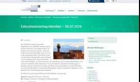 
							         Exkursionsvortrag Marokko – 09.07.2018 › Institut für Geographie								  
							    