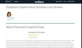 
							         Expansion Capital Small Business Loan: In-Depth Review | LendingTree								  
							    