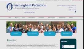
							         Expecting - Framingham Pediatrics - Pediatrics Framingham, MA								  
							    