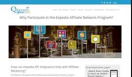 
							         Expedia Affiliate Network - Quick Travel Affiliate								  
							    