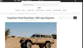 
							         Expedition Portal Classifieds: 1969 Jeep Wagoneer – Expedition Portal								  
							    