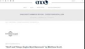 
							         ExpeditionPortal.com | ENO - Eagles Nest Outfitters								  
							    