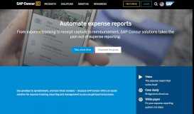
							         Expense Report Software – Expense & Receipt Tracking - SAP Concur								  
							    