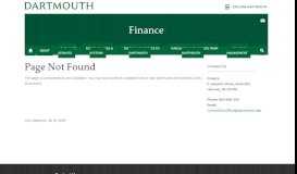 
							         Expense Reporting & Reimbursements - Dartmouth College								  
							    