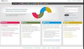
							         Experian Business Express								  
							    
