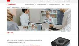 
							         eXperience Management Server (XMS-110) - Barco								  
							    