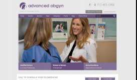 
							         Expert Houston Obgyns | Visit Advanced OBGYN in Memorial City								  
							    