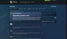 
							         Exploding portal to Xen. :: Half-Life General Discussions								  
							    