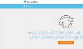 
							         Explore The New Features in ConnectWise Manage								  
							    