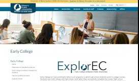 
							         ExplorEC Portal - University of Maine System								  
							    