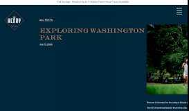 
							         Exploring Washington Park - The Henry Apartments								  
							    