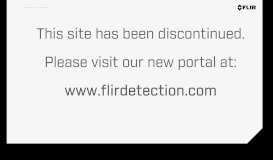 
							         Explosives Service Portal - FLIR Detection Service Portal								  
							    