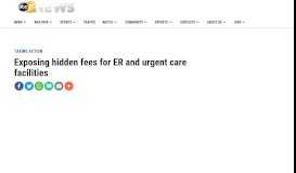 
							         Exposing hidden fees for ER and urgent care facilities - WRIC.com								  
							    