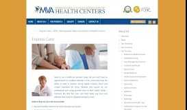 
							         Express Care | MVA | Monongahela Valley Association of Health ...								  
							    