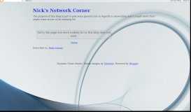 
							         Extension Mobility Login Unavailable ... - Nick's Network Corner								  
							    