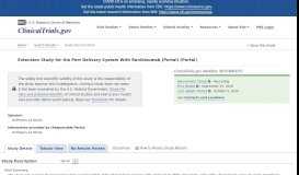 
							         Extension Study for the Port Delivery System With ... - Clinical Trials								  
							    