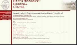 
							         External Links of Interest - North Mississippi Regional Center								  
							    
