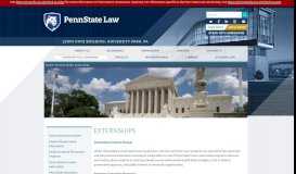 
							         Externships | Penn State Law | University Park, Pa.								  
							    