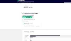 
							         Extra Value Checks Reviews | Read Customer Service ...								  
							    