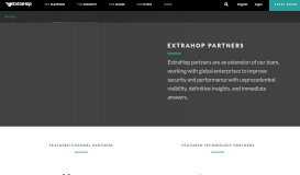 
							         ExtraHop Partners | ExtraHop								  
							    