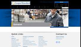 
							         Extranet - Cooper Standard								  
							    