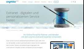 
							         Extranet | Digitale Online-Portale mit unymira								  
							    