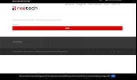 
							         Extranet – Restech| New Orleans IT Support								  
							    